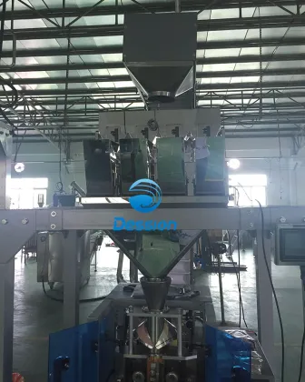 4 Heads Weigher Coffee Beans / Ground Coffee Packing Machine