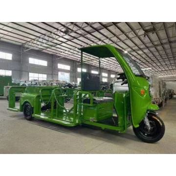 Electric automatic 6 barrel garbage truck