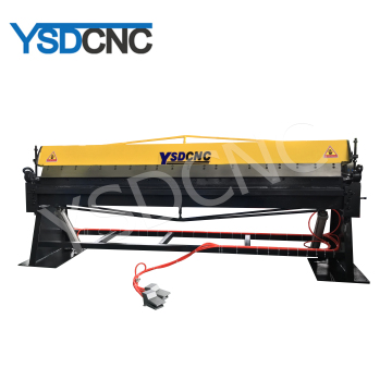 Pneumatic HVAC Square Tube Folding Machine - In-Stock Galvanized Sheet Folder