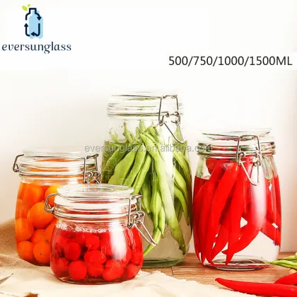 Wholesale Glass Kilner Jars, Storage Bottles with Metal Clips: Your One-Stop Solution for Quality Containers