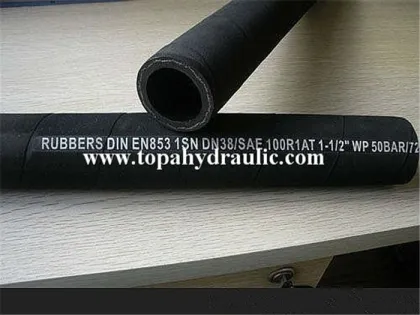 Parker steel wire flexible braided hose