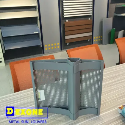 Aluminum exterior perforated louver aluminum solar shading aluminum awning Profiles