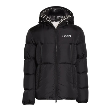 Black Men'S All-Match Down Jacket