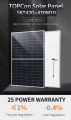 Mô -đun mặt trời Topcon 430W cho Carport Solar