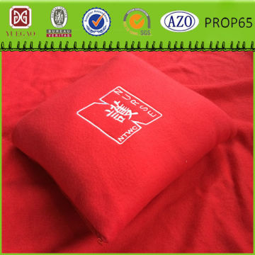 2015 cushion design fleece blanket cushion blanket