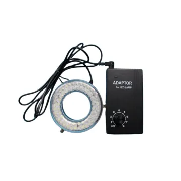 BestScope BAL2A-60 Industrial Monocular Microscope with LED Ring Light