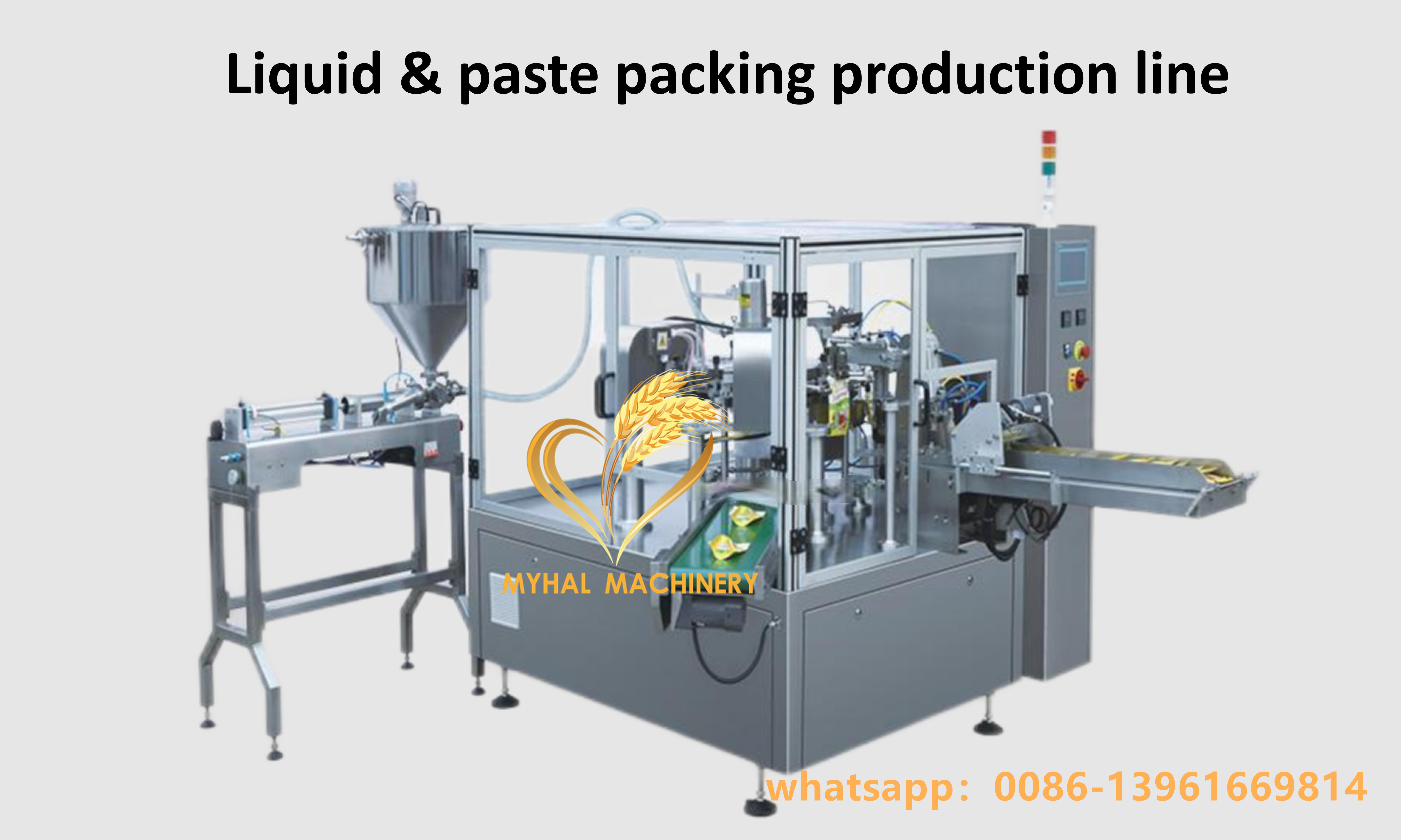 Automatic rotarydoypack packing machine powder premade pouch filling machine