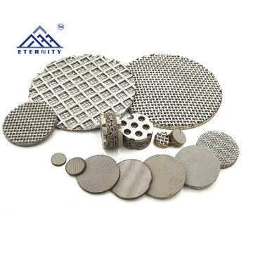 Filtre à disque en acier inoxydable à haute température Mesh 316L SS