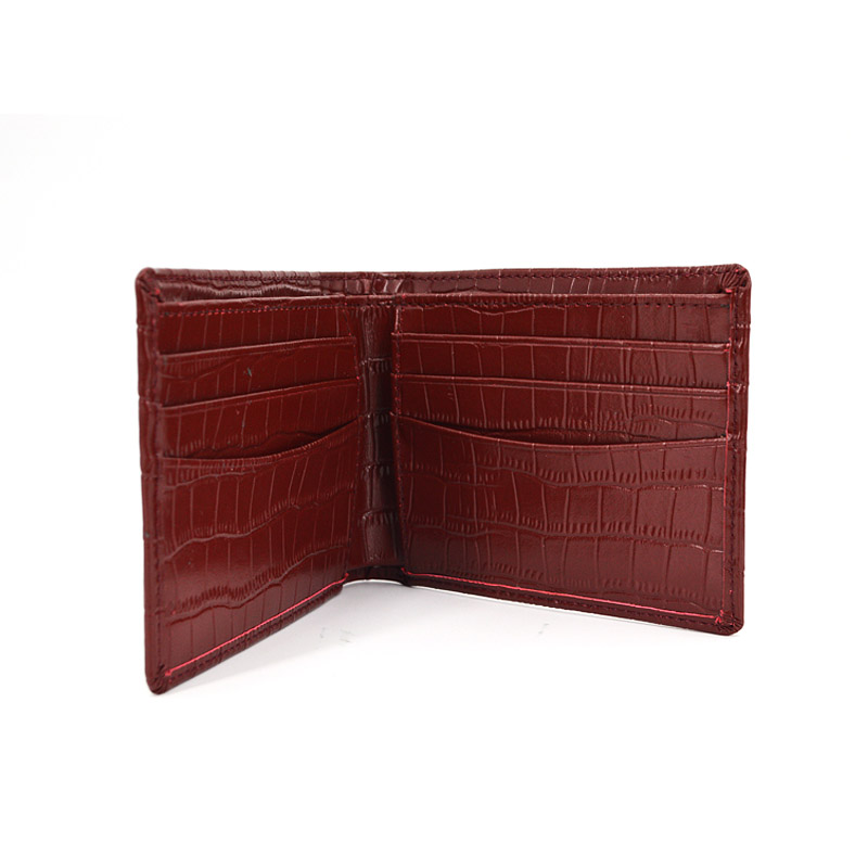 2019 Meistverkaufte Short Crocodile Leather Men Wallet