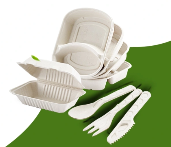 How many types of environmentally friendly tableware are there?