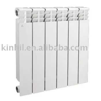 Flap-top aluminium radiator