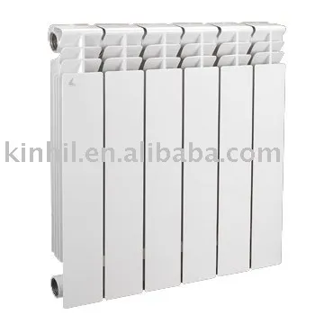 Flap-top aluminium radiator