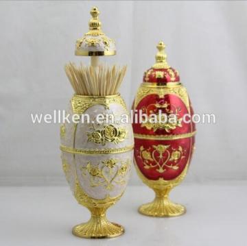 toothpick holder in zinc alloy