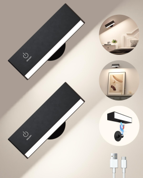 ZeroUNo Lighting Rechargeable Battery Operated Wall Sconces with Remote Control