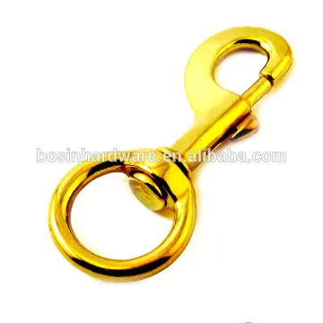 Fashion High Quality Metal Solid Brass Snap Hook Supplier