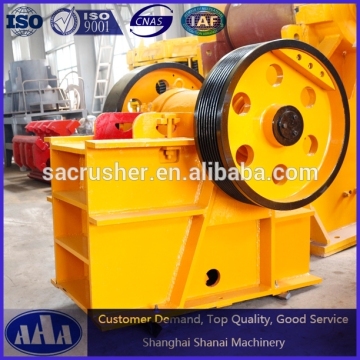 mini jaw crusher jaw stone crusher Shanbao PE-250*400 jaw crusher for sale small stone crusher machine price in india