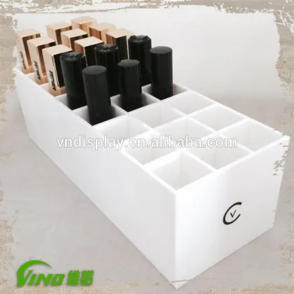 Clear Acrylic Essie Nail Polish Display Rack, Nail Polish Case Storage