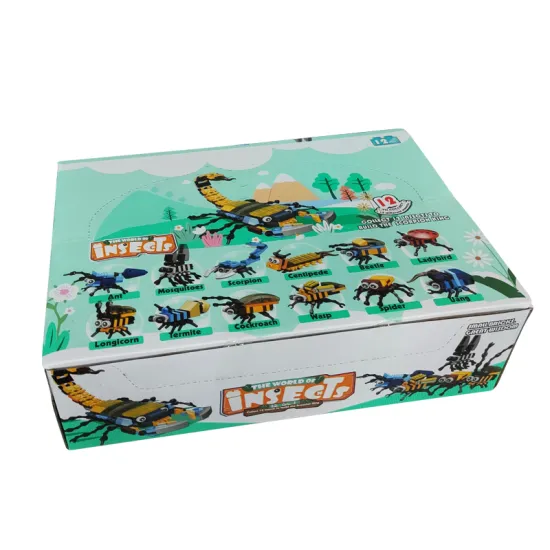 Early Education Preschool Insect Building Blocks DIY Toy