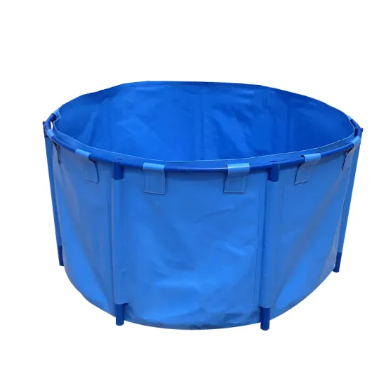 Customizable PVC Steel Frame Fish Pond and Outdoor Inflatable Swimming Pool with Slide