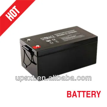 long life battery 12v 250ah gel pack battery