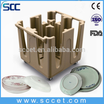 Divided plates carts, plates dishes, plates caddies for sale