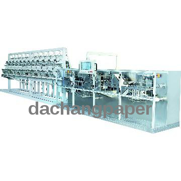 DCW-2700L Full-auto High-speed Wet Paper Folding Machine