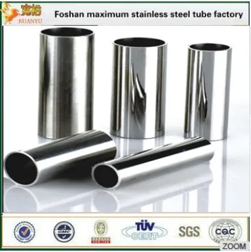 China supplier stainless steel pipe 409 inox steel tubes
