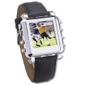 Statik-tahan MP4 Player Watch dengan bermain Video dan Stereo FM, menyokong TXT E-book FunctionsNew