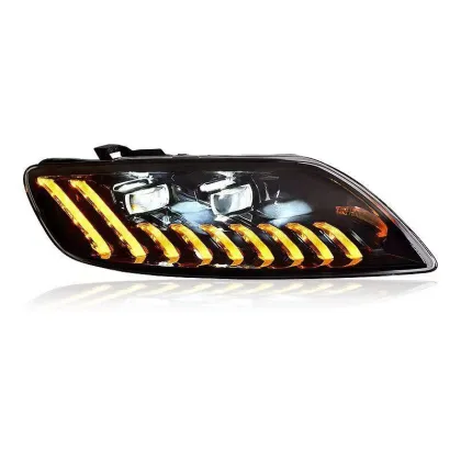 Q7 Daytime Running Lights LED Headlights Modification