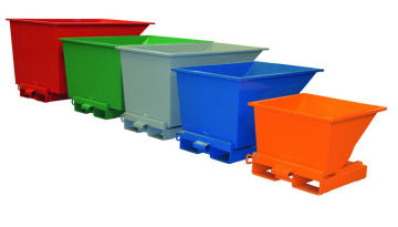 Tipping containers