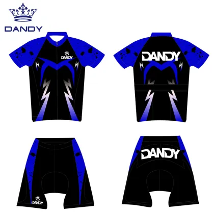 Customized cycling jersey with soft cushion