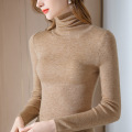 women's autumn and winter turtleneck bottoming top