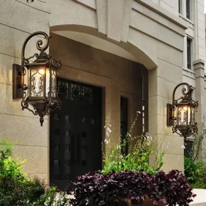 European Waterproof Garden Lamp for Outdoor Wall Lighting