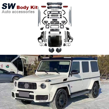 ชุดบอดี้สไตล์ B-Rabus สำหรับ Mercedes-Benz G-Class W463/W464 (2007-2018)-การอัพเกรดชิ้นส่วนอัตโนมัติกันชน