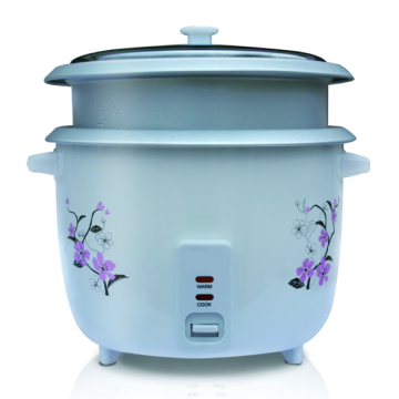 New Traditional Double Pots Drum Rice Cooker 2.8L for Home Use