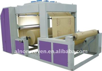 Nonwoven bag printing machines