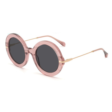 Custom Round Acetate Sunglasses