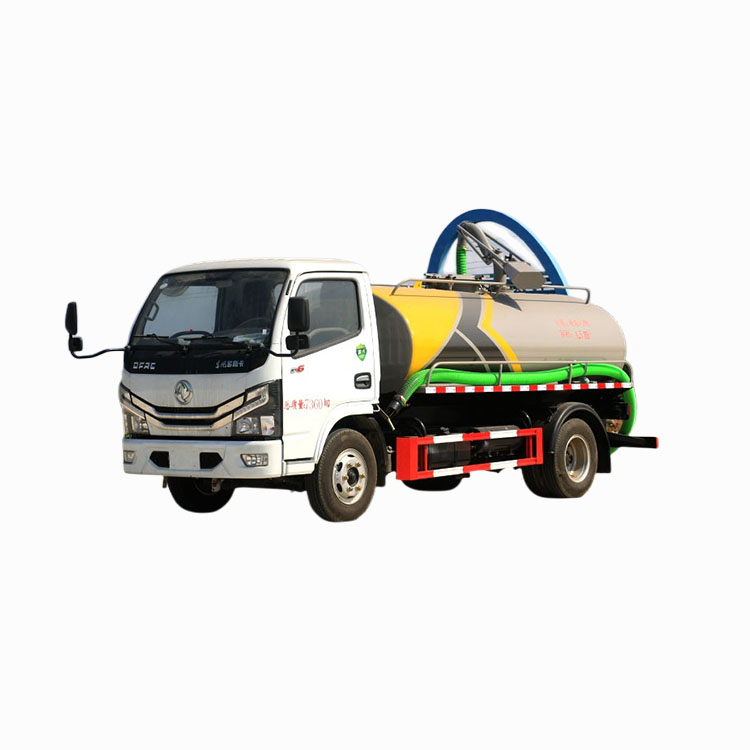 Dongfeng 4cbm 4000liters Sewage Suction Vehicle