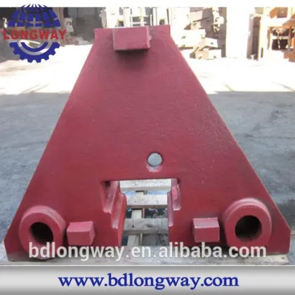 customed sand casting iron construction machinery parts