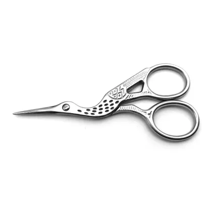 stainless steel make up scissors