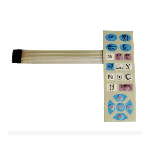 Membrane Switch With Lcd Display Custom poly dome custom control panel touch pad Factory