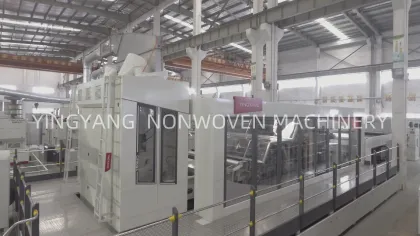 Artificial Leather Substrate Nonwoven Machinery: Needle Punching Production Line