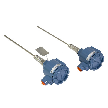 ROSEMOUNT 214C RTD and Thermocouple Temperature Sensors: Single and Dual Element Solutions