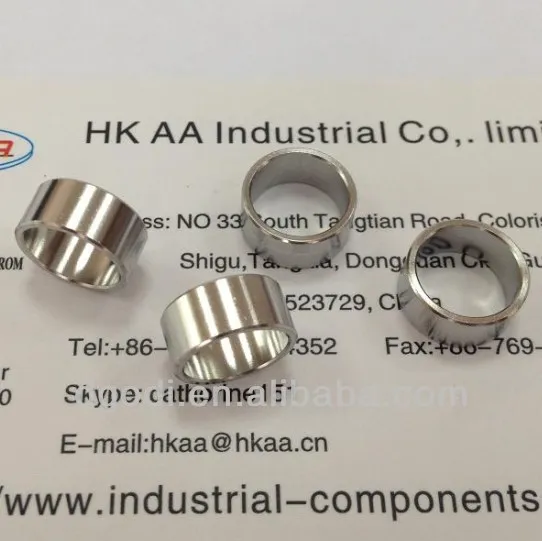 small stainless steel spacer rings