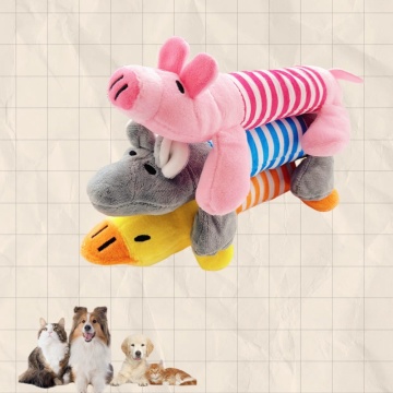 Großhandel langlebige Haustier Interaktives Kauspielzeug: Plüsch -Squeeze -Spielzeug für Hunde und Katzen