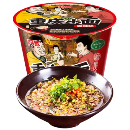 Sichuan Spicy And Sour Flavor Instant Noodle Cup Package