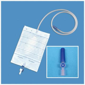 Drain PVC bag with sampling port valve