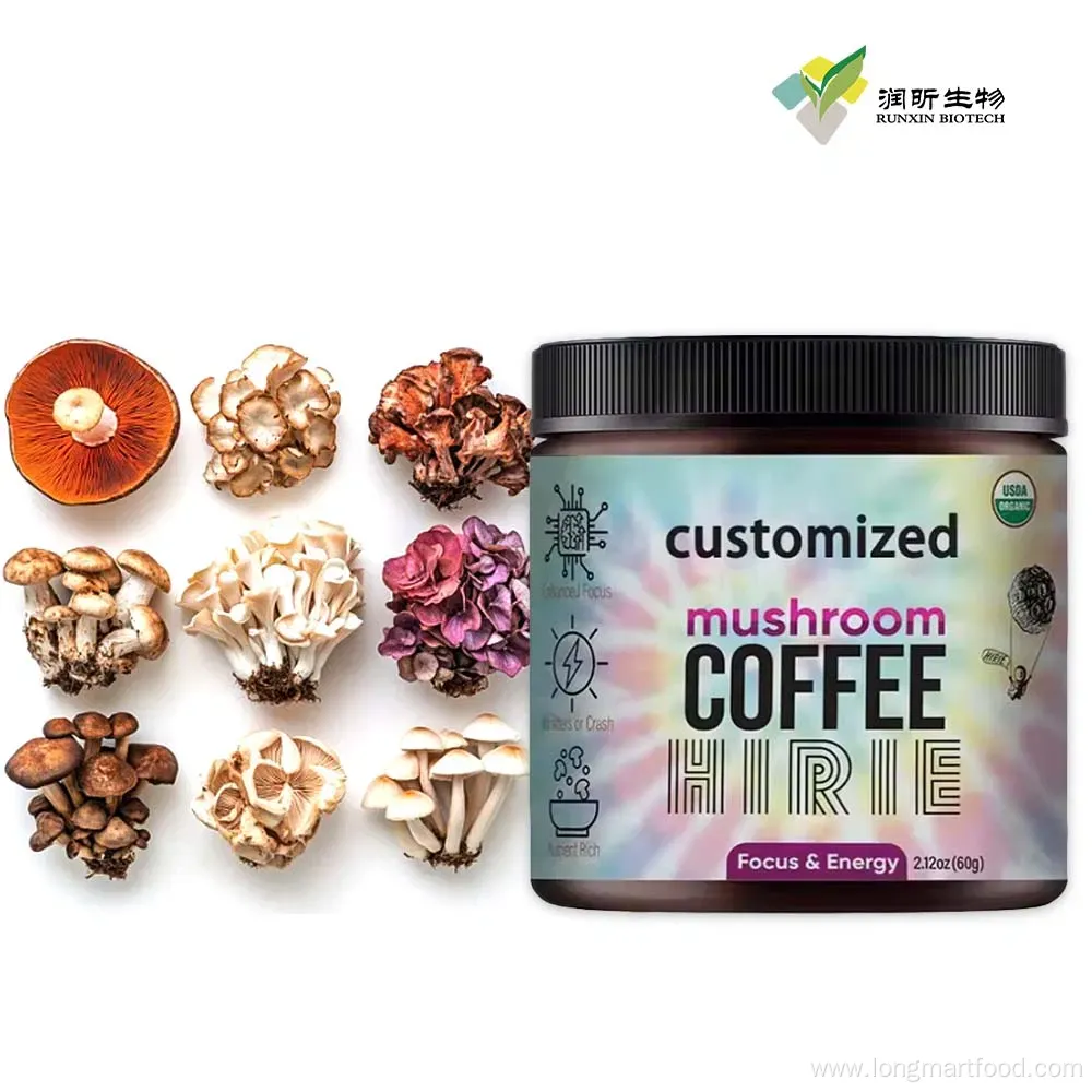 Cordyceps Reishi Chaga & Lion's Mane Mushroom Coffee Mix