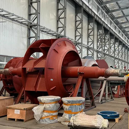 Efficient kiln head and kiln tail industria fan