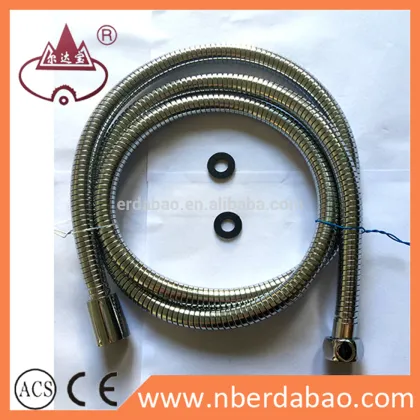 Yuyao shower flexible hose bathroom accessories pipe for water
